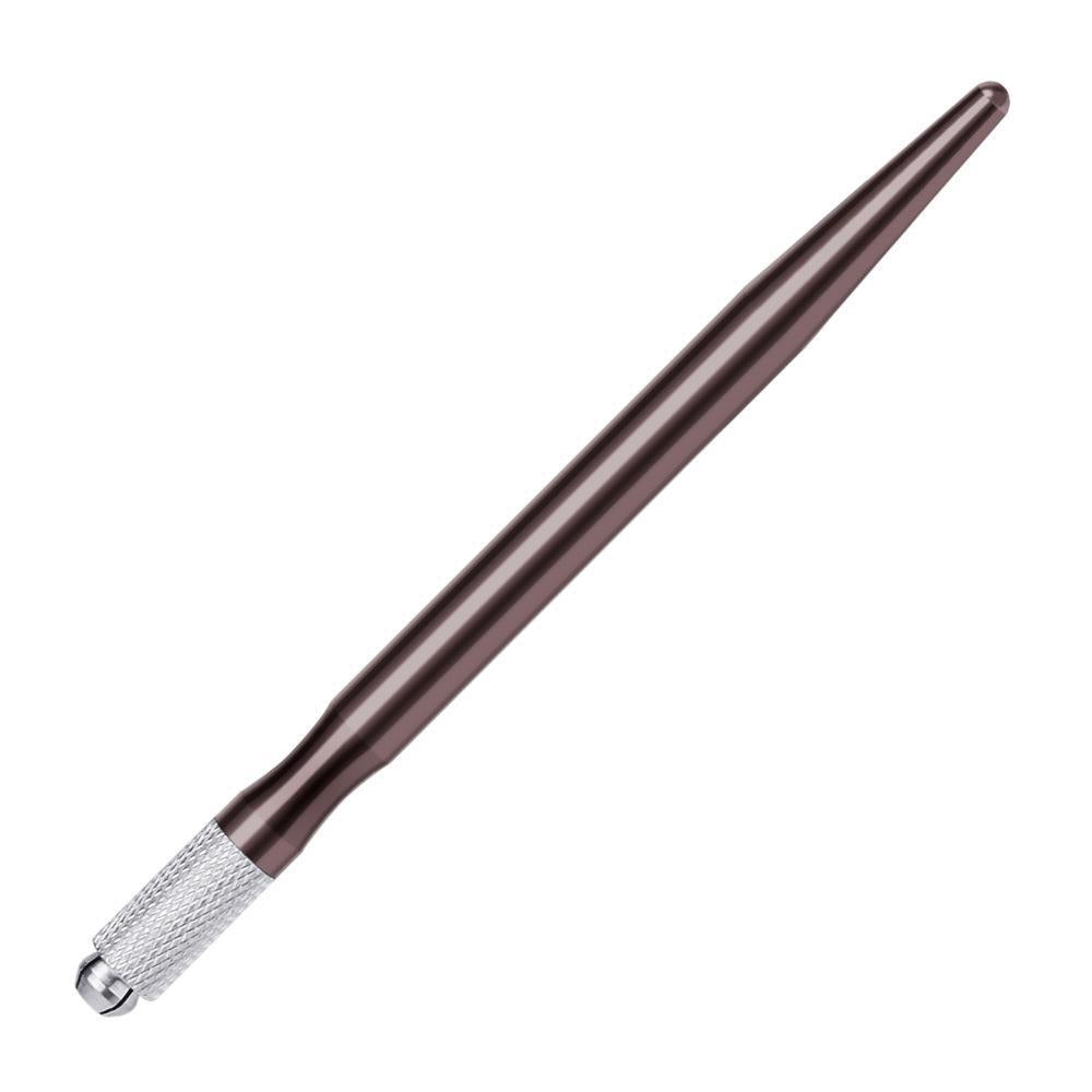 Manual Microblading Pen - Lightweight Aluminum Eyebrow PMU Tattoo Handle