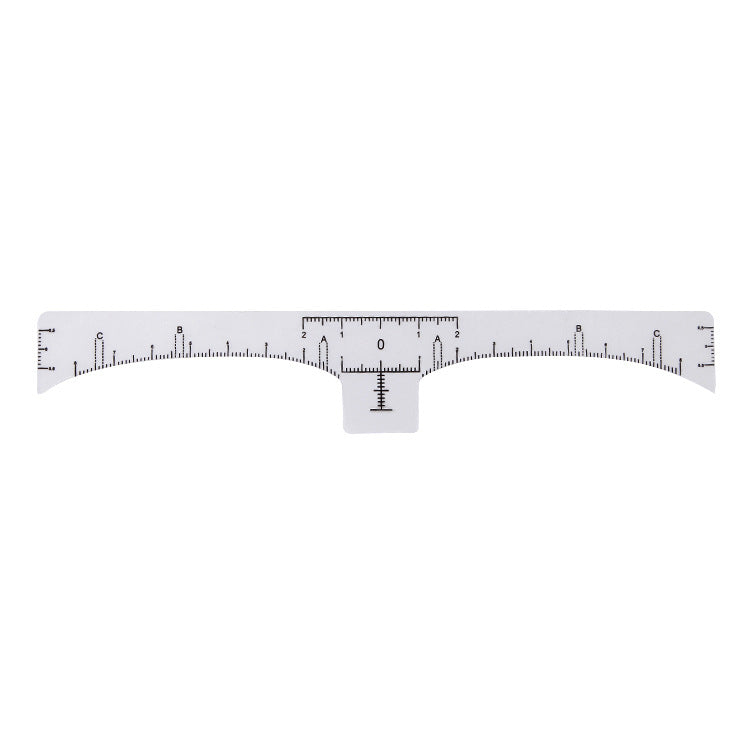 Disposable Eyebrow Ruler Stickers—100pcs