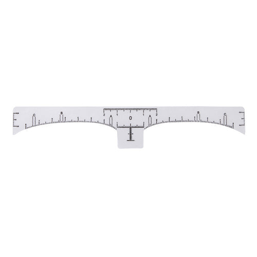 Disposable Eyebrow Ruler Stickers—100pcs