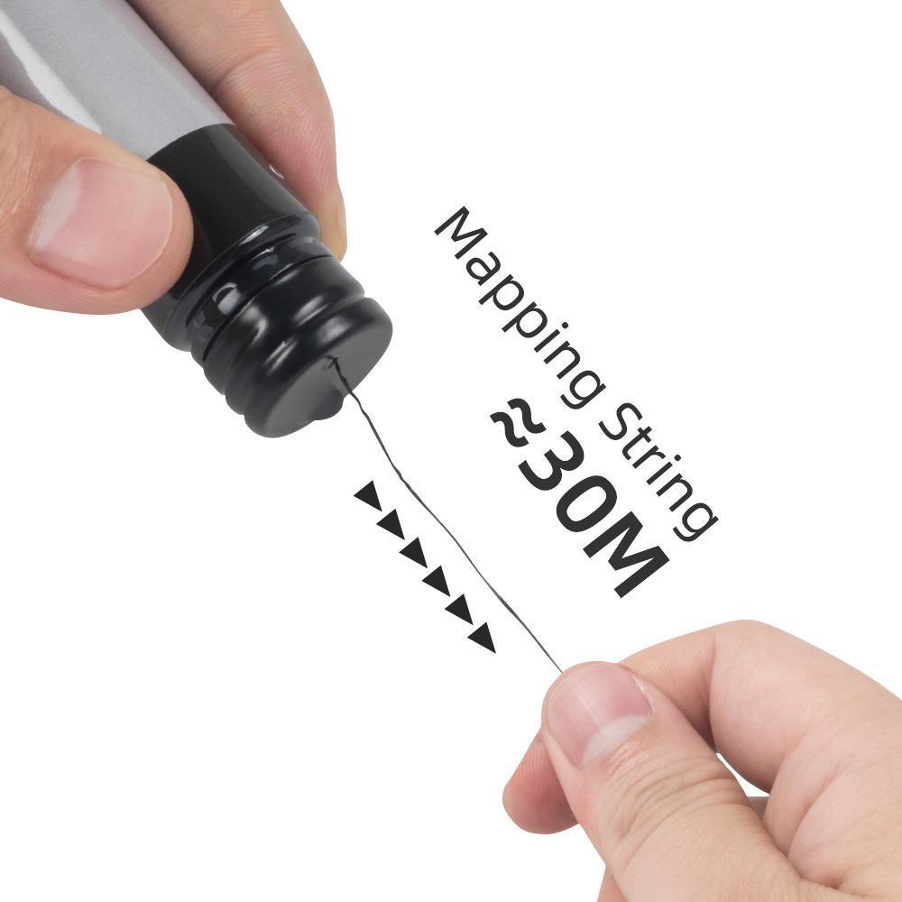 30m Bottled Pre-Inked Eyebrow Mapping String with Built-in Cutter - PMU Brow Thread