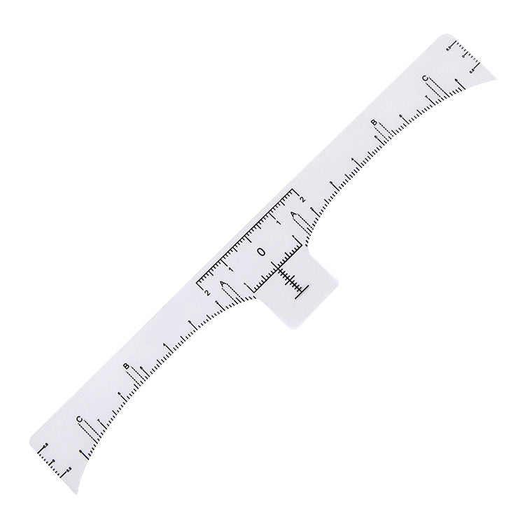 Disposable Eyebrow Ruler Stickers—100pcs
