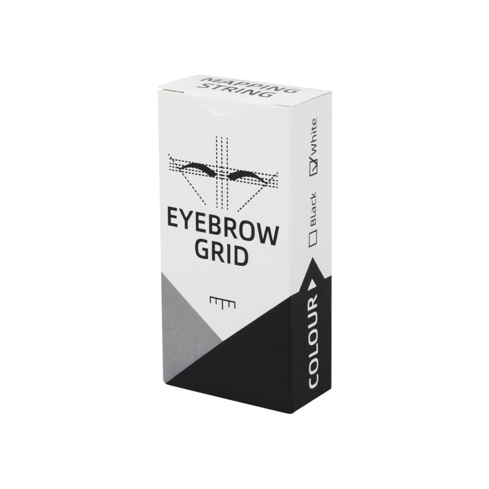 Retractable Eyebrow Mapping String Tool