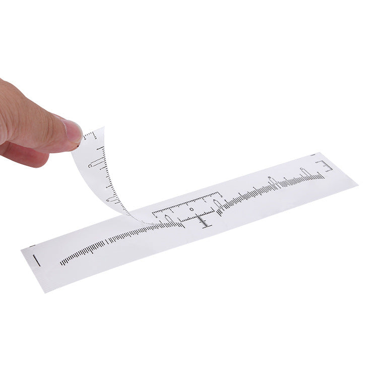 Disposable Eyebrow Ruler Stickers—100pcs