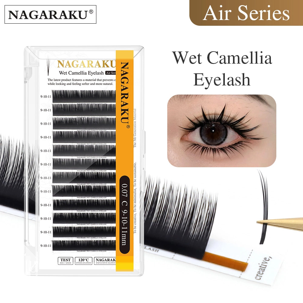 NAGARAKU Wet Camellia Eyelash Extension