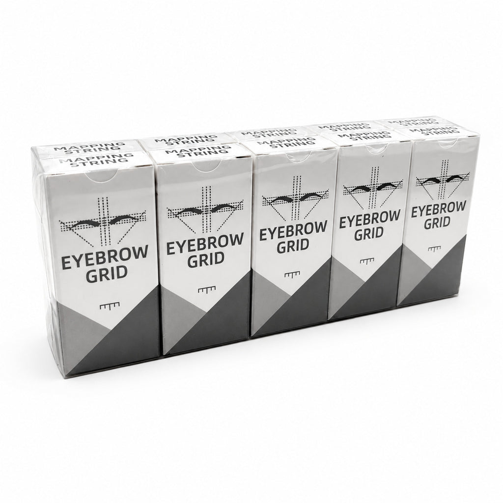 Retractable Eyebrow Mapping String Tool