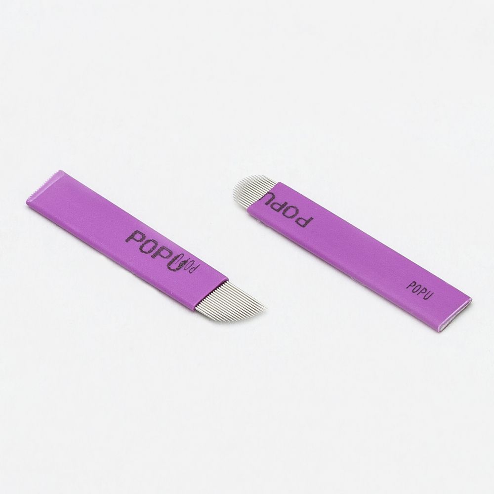 POPU Microblading Needles – 100/Box – product view 2