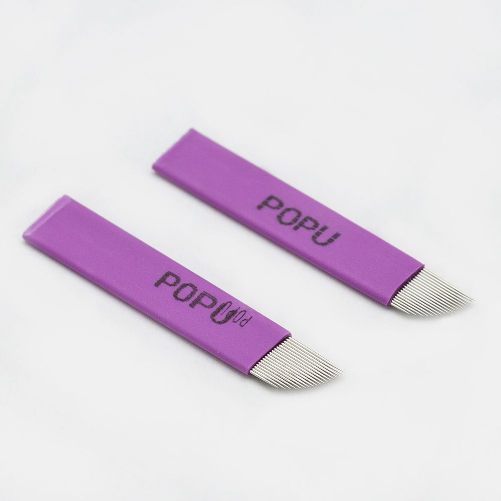 POPU Microblading Needles – 100/Box – product view 3
