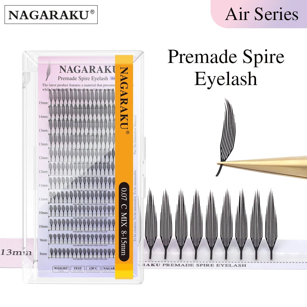 NAGARAKU Premade Spire / Fairy Wings Eyelash