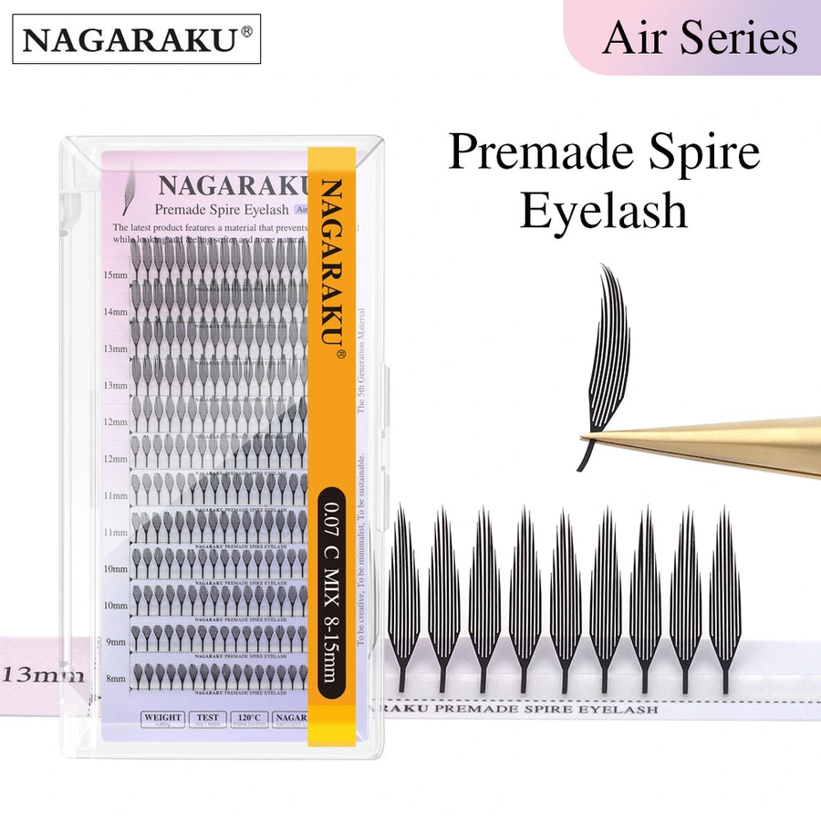 NAGARAKU Premade Spire / Fairy Wings Eyelash