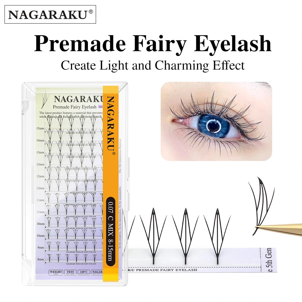 NAGARAKU Premade Spire / Fairy Wings Eyelash