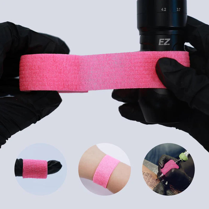 Pink Cohesive Bandages