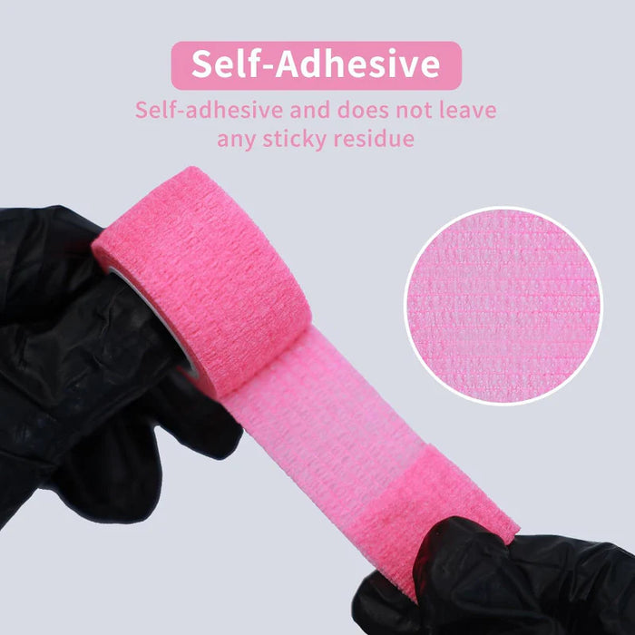 Pink Cohesive Bandages