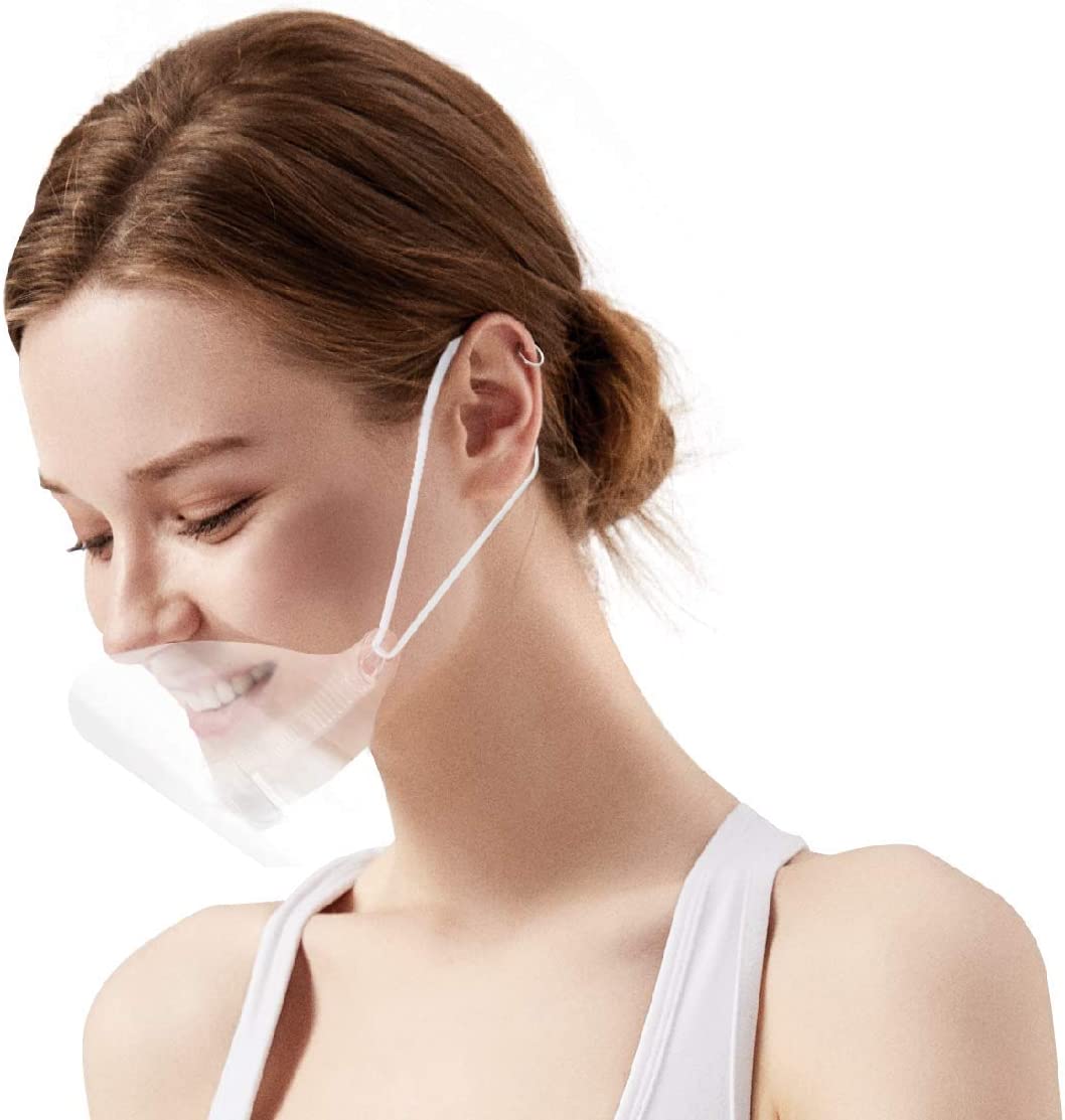 Transparent Mouth Shield Mask