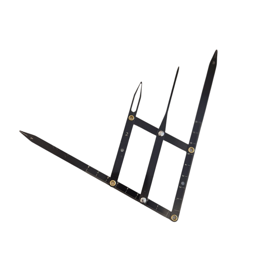 Stainless Steel Eyebrow Ruler