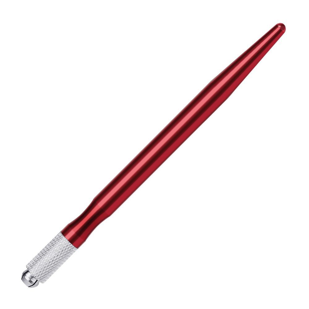 Manual Microblading Pen - Lightweight Aluminum Eyebrow PMU Tattoo Handle