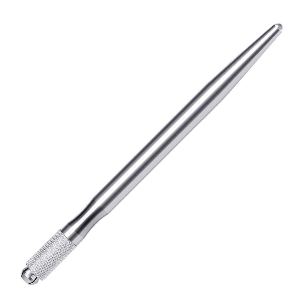 Manual Microblading Pen - Lightweight Aluminum Eyebrow PMU Tattoo Handle