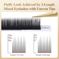 NAGARAKU Wet Camellia Eyelash Extension