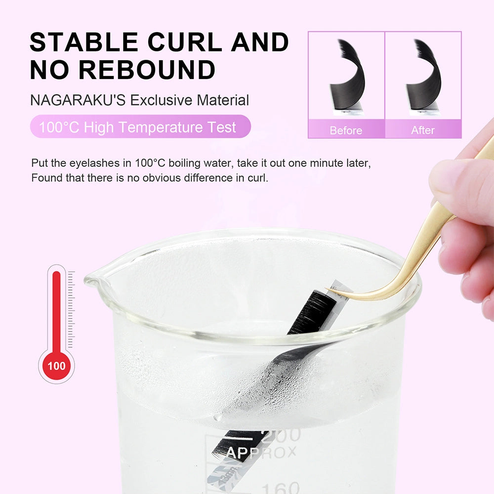 NAGARAKU Classic Individual Eyelash Extension Mix Length
