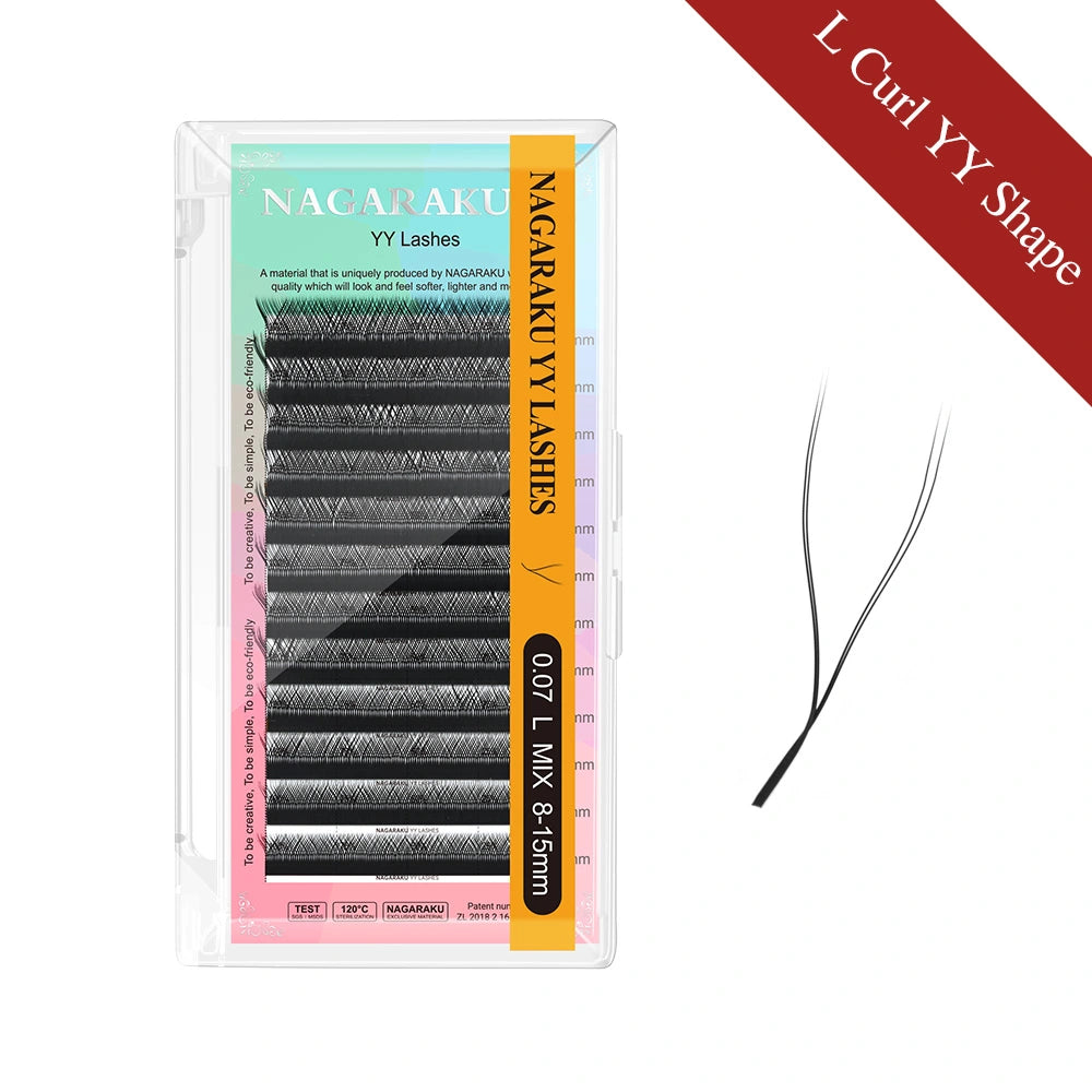 NAGARAKU 2D Y YY YYY Eyelash Extension