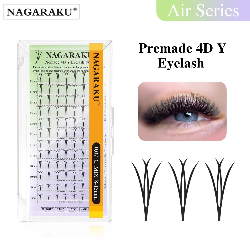 NAGARAKU Premade Spire / Fairy Wings Eyelash