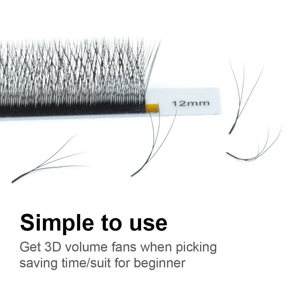 NAGARAKU 3D 4D 5D 6D 7D 8D W Spike Eyelash Extension