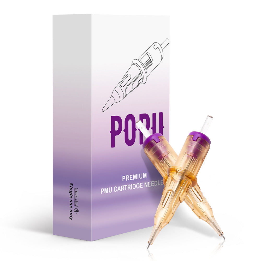POPU Premium PMU Cartridge Needles – 20/Box – product view 2