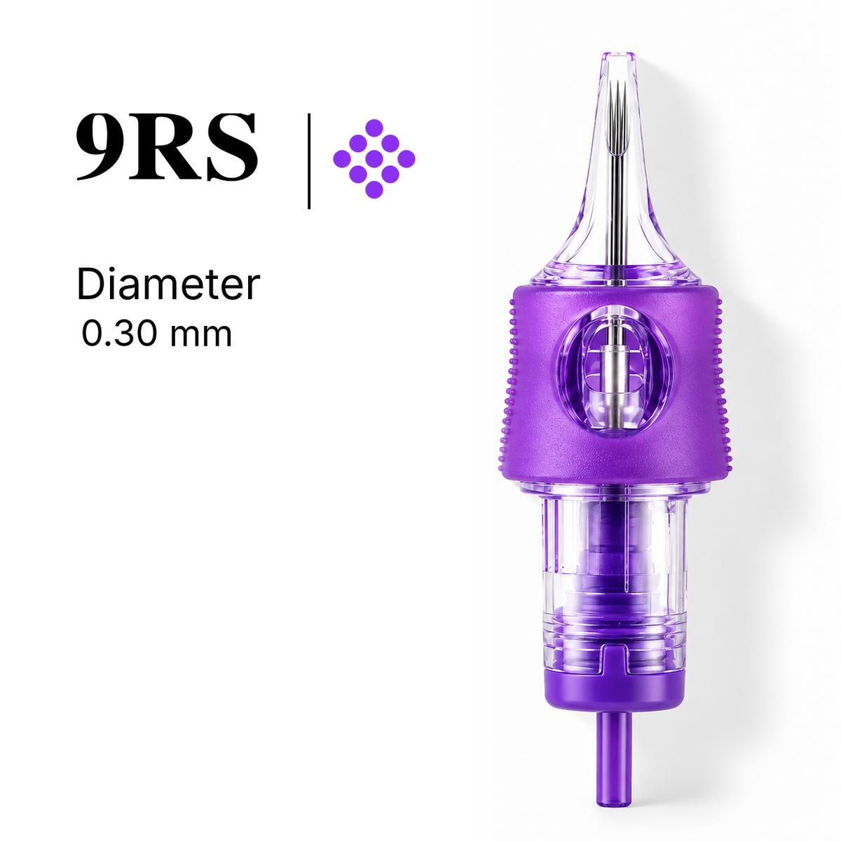 IRIS Shader 9RS 0.30 mm PMU cartridge needle