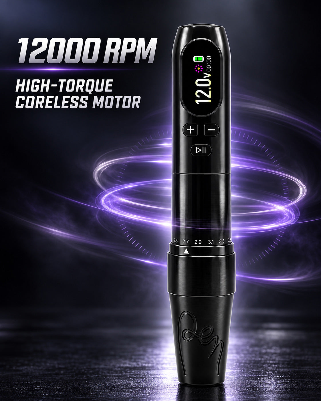 MX-12 Pro 12,000 RPM high-torque coreless motor