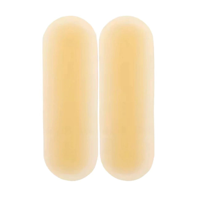 Adhesive synthetic eyebrow practice patches