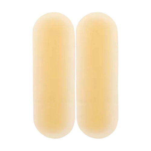 Adhesive synthetic eyebrow practice patches