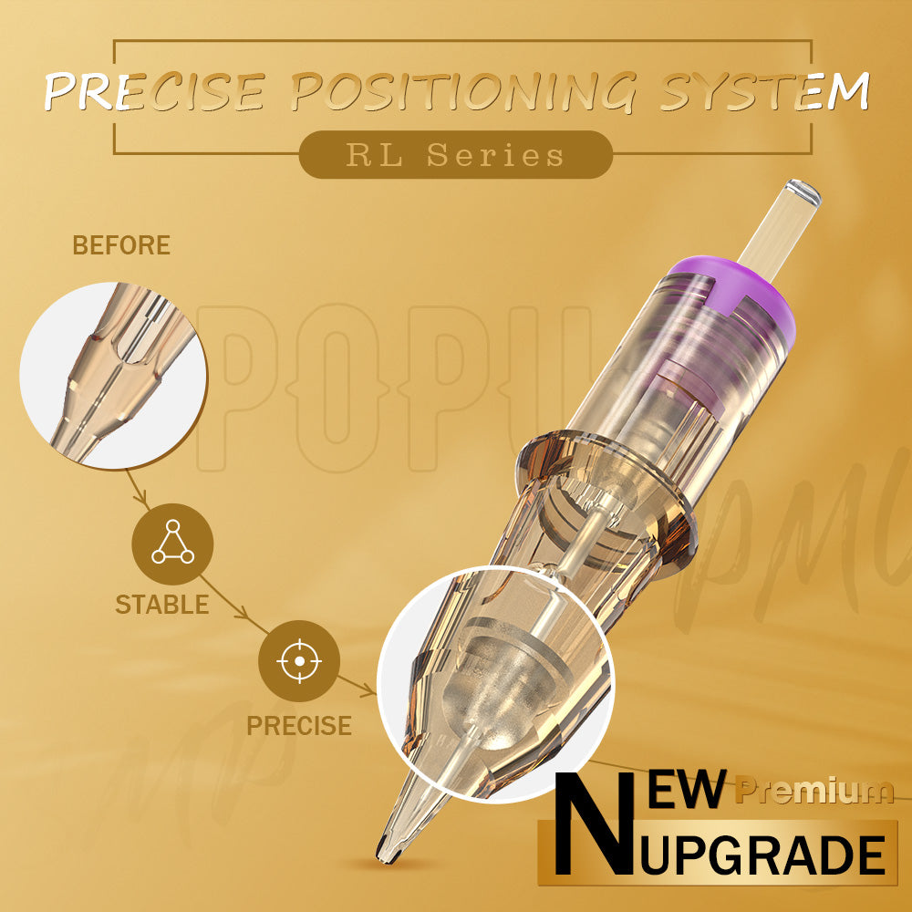 POPU Premium PMU Cartridge Needles – 20/Box – product view 3