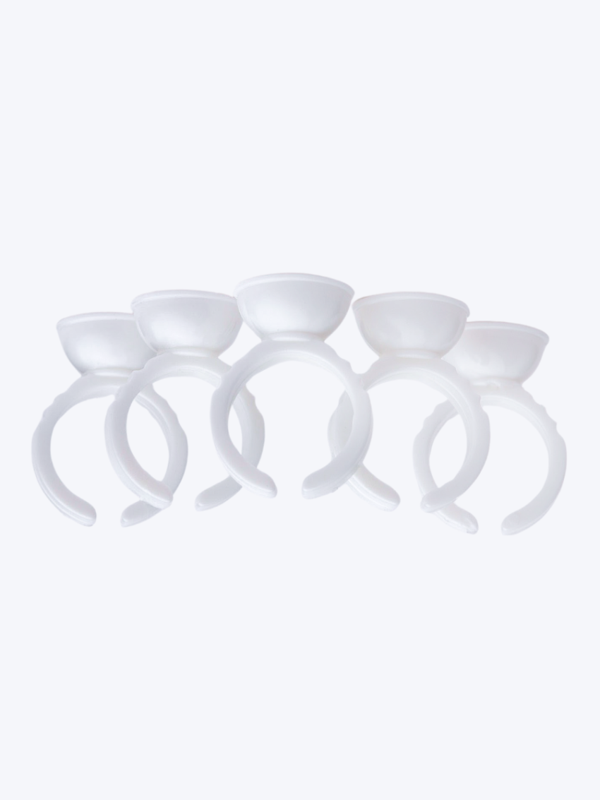 Disposable plastic finger ink cups - 100 pack
