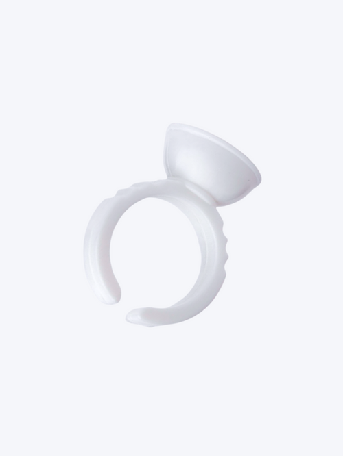 Single disposable plastic finger ink cup